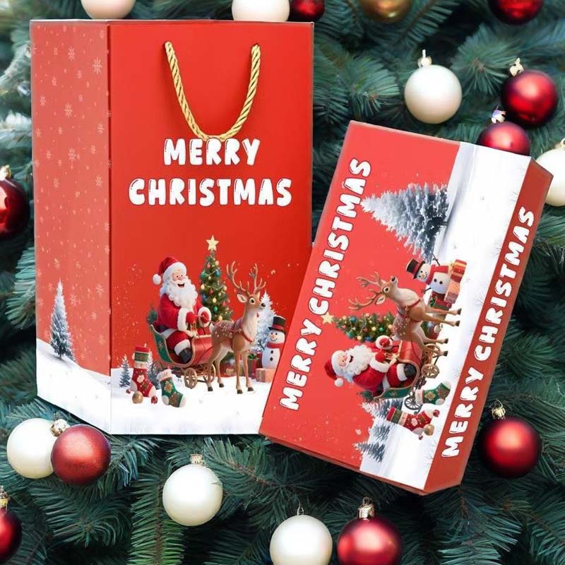 🎅 Unikalne składane pudełko na prezent świąteczny typu pop-up 🎄🎁