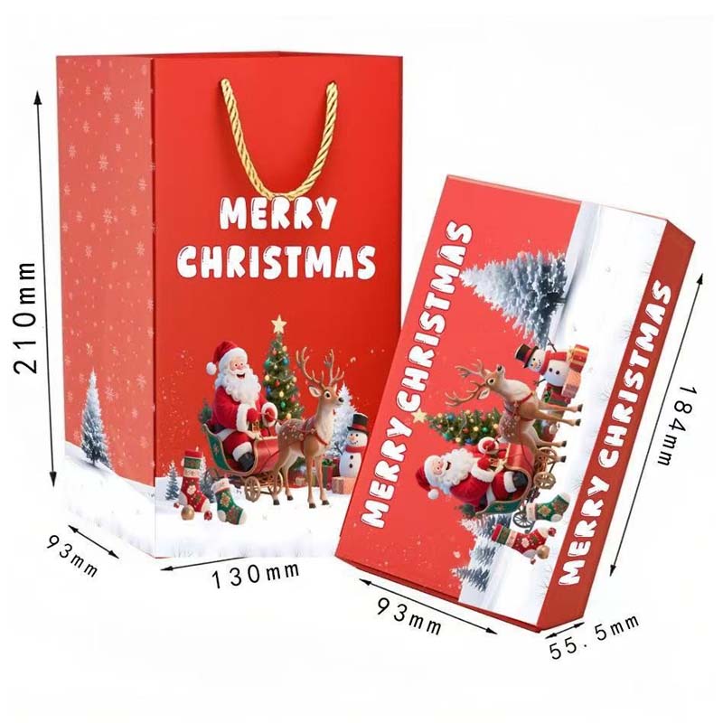 🎅 Unikalne składane pudełko na prezent świąteczny typu pop-up 🎄🎁
