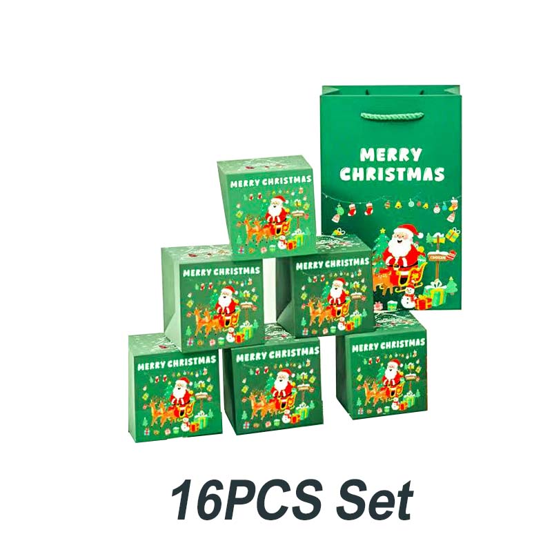 🎅 Unikalne składane pudełko na prezent świąteczny typu pop-up 🎄🎁