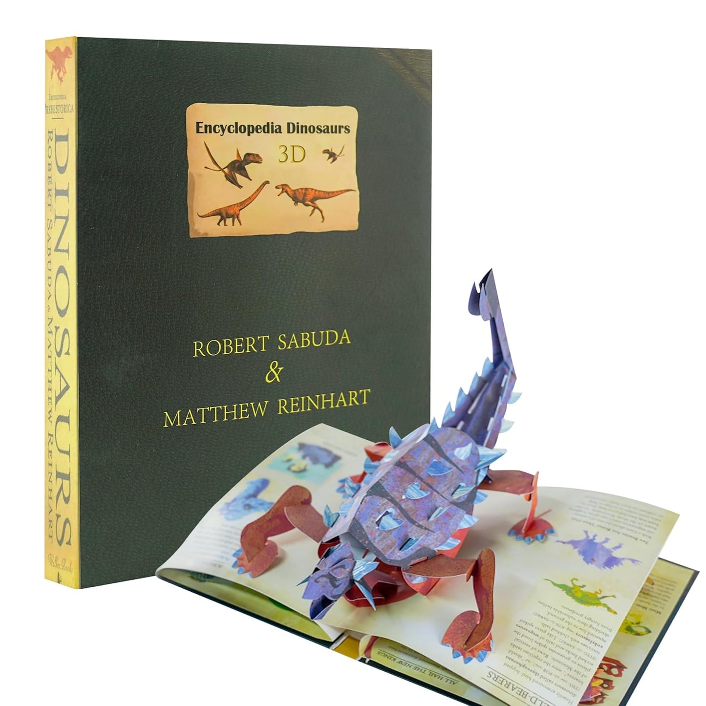 🔥🦖Encyklopedia prehistoryczna 3D Dinozaury – rozpal w dzieciach pasję do nauki! 📚