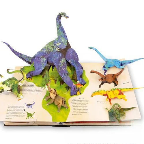🔥🦖Encyklopedia prehistoryczna 3D Dinozaury – rozpal w dzieciach pasję do nauki! 📚
