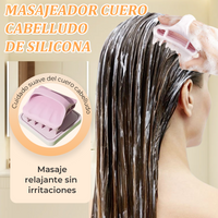 🧖♀️✨ Silikonowy Masażer do Skóry Głowy – Doświadczenie SPA Pod Prysznicem, Bez Plątania i Łamania Włosów! ✨