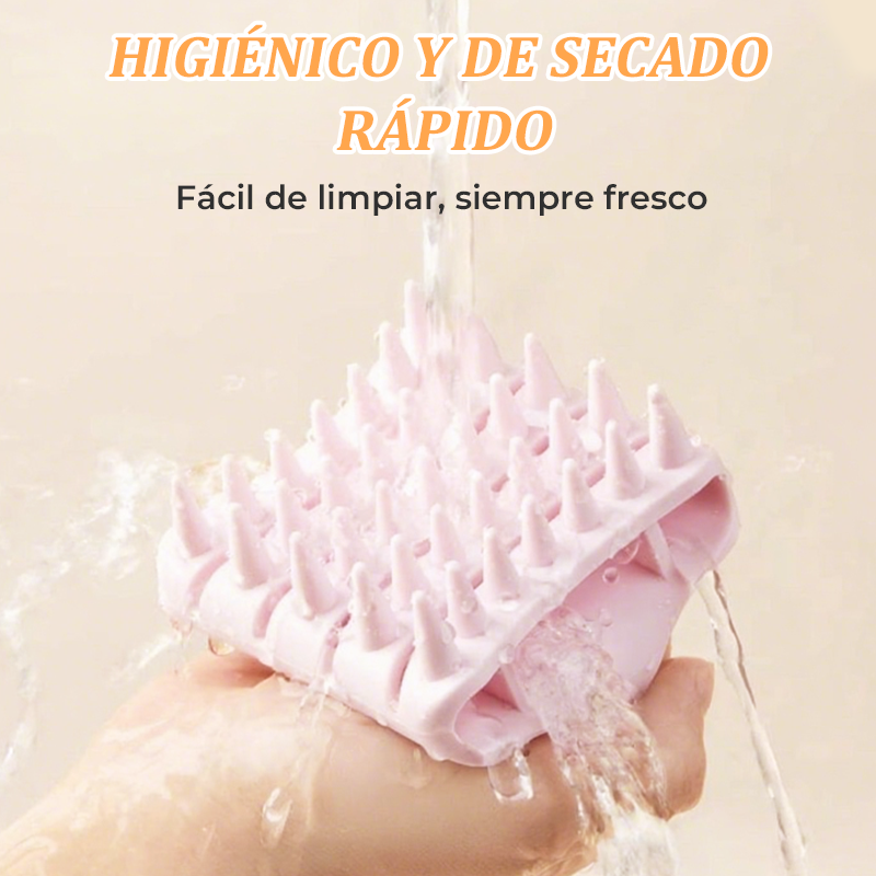🧖♀️✨ Silikonowy Masażer do Skóry Głowy – Doświadczenie SPA Pod Prysznicem, Bez Plątania i Łamania Włosów! ✨