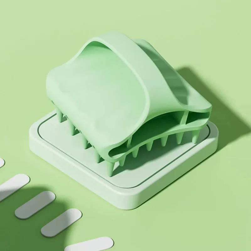 🧖♀️✨ Silikonowy Masażer do Skóry Głowy – Doświadczenie SPA Pod Prysznicem, Bez Plątania i Łamania Włosów! ✨