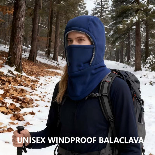 ❄️Czapka zimowa z ocieplaczem na szyję i uszy, unisex