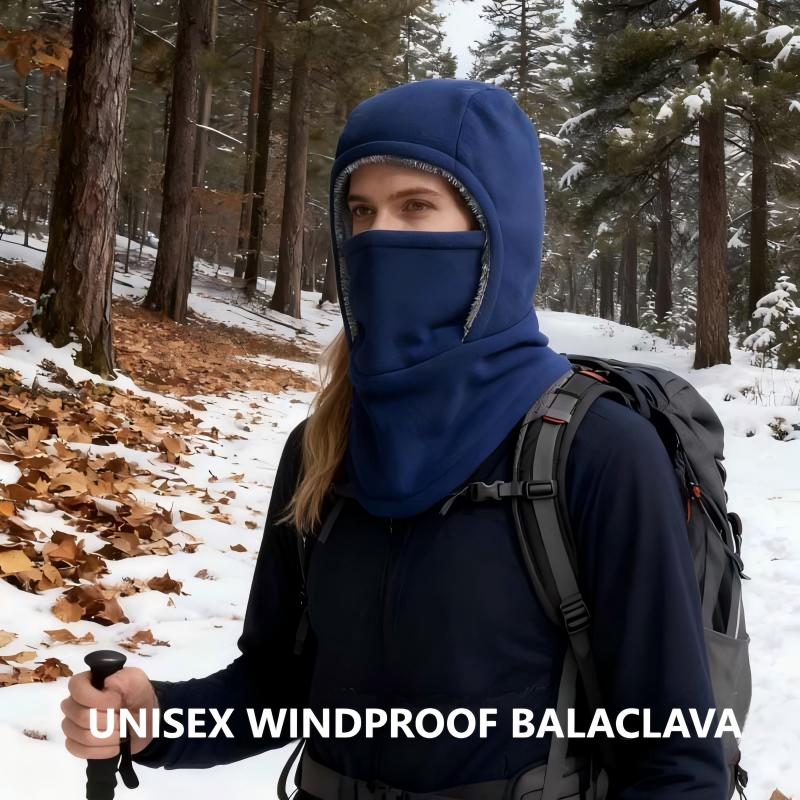 ❄️Czapka zimowa z ocieplaczem na szyję i uszy, unisex