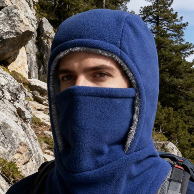 ❄️Czapka zimowa z ocieplaczem na szyję i uszy, unisex