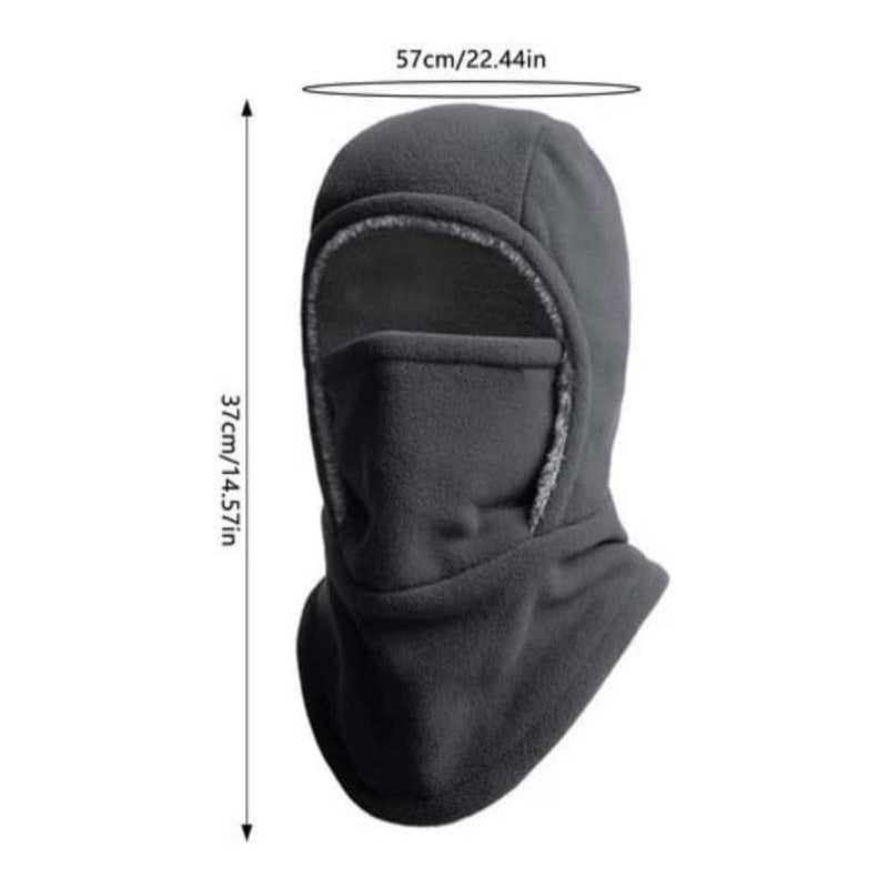 ❄️Czapka zimowa z ocieplaczem na szyję i uszy, unisex