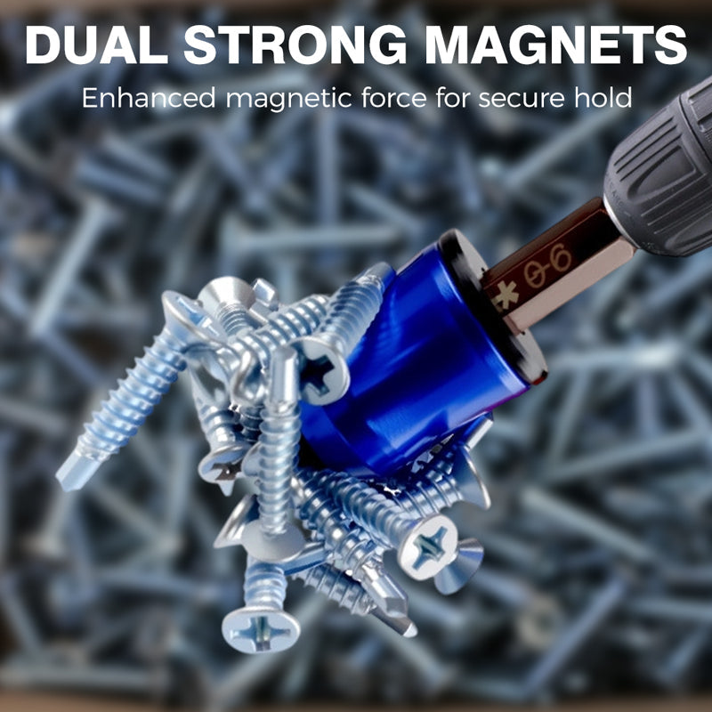 🔧Magnetyczny pierścień z końcówką śrubokręta 3 w 1💯