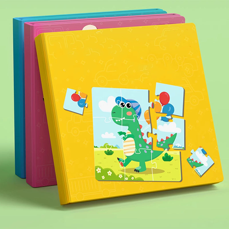 Magnetyczna książka konstrukcyjna dla dzieci 🧩👶💕