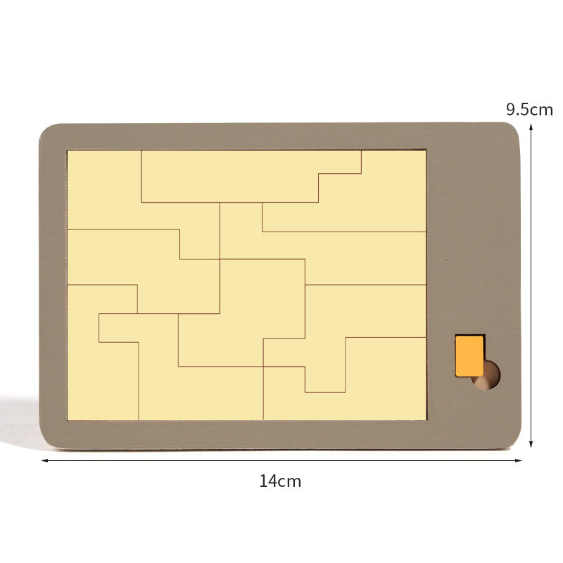 Drewniana gra logiczna Tangram