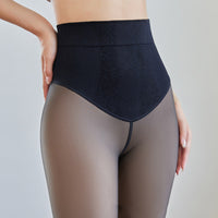 Legginsy z wysokim stanem i efektem wyszczuplającym