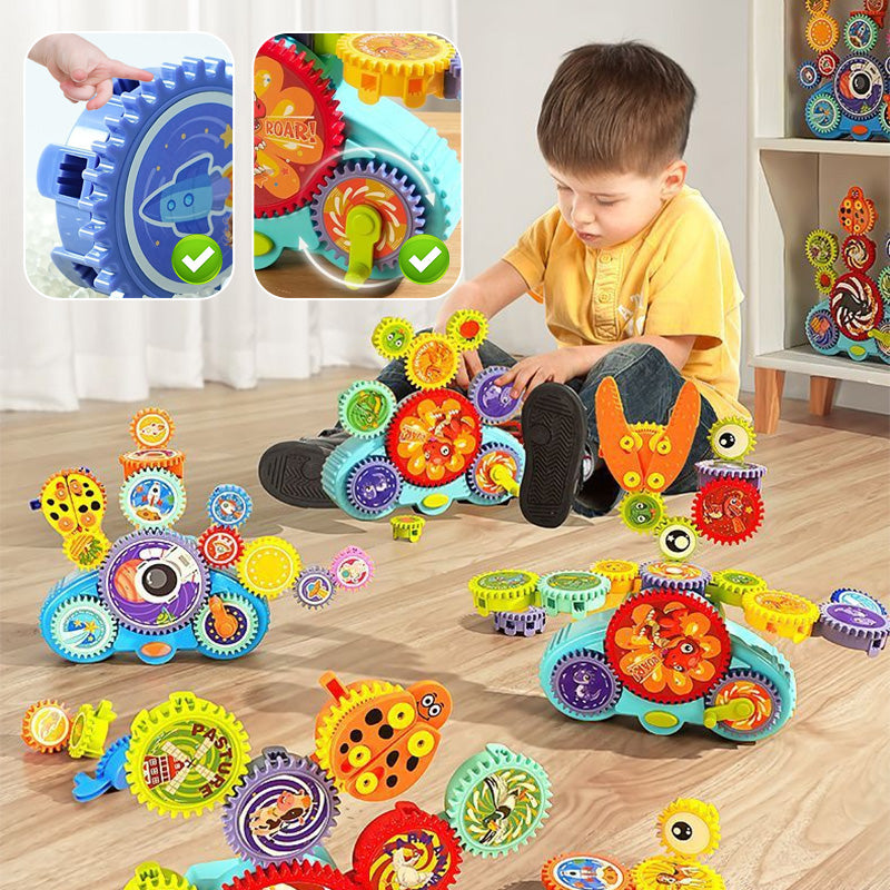 Transformers - elektryczne klocki z napędem zębatym