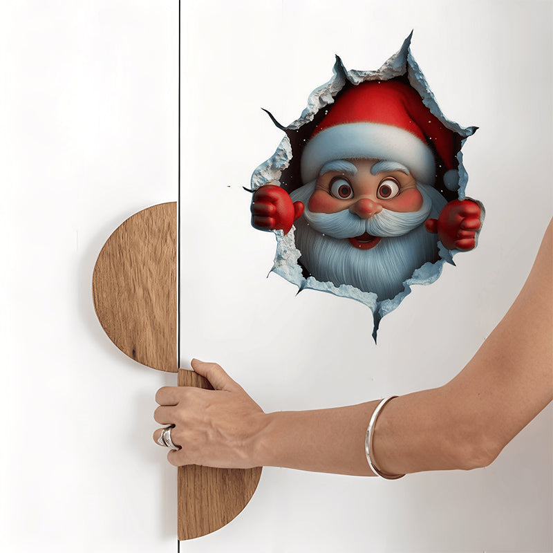 🎄🎁Poznaj Boże Narodzenie 50% ZNIŻKI💥Świąteczna kreatywna naklejka ścienna