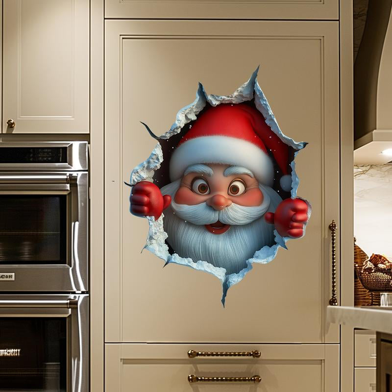 🎄🎁Poznaj Boże Narodzenie 50% ZNIŻKI💥Świąteczna kreatywna naklejka ścienna