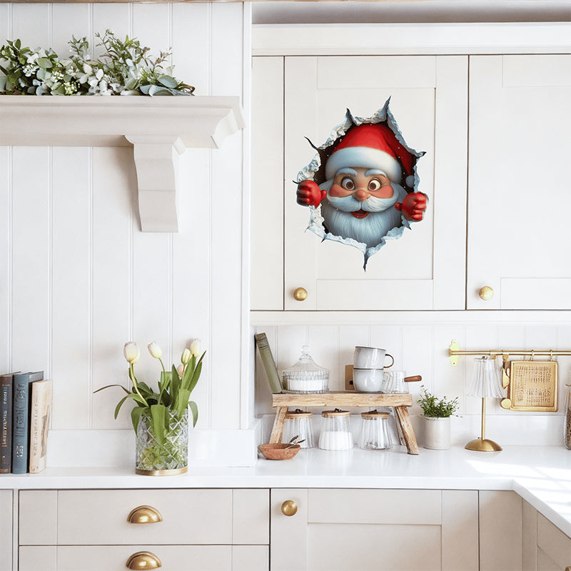 🎄🎁Poznaj Boże Narodzenie 50% ZNIŻKI💥Świąteczna kreatywna naklejka ścienna