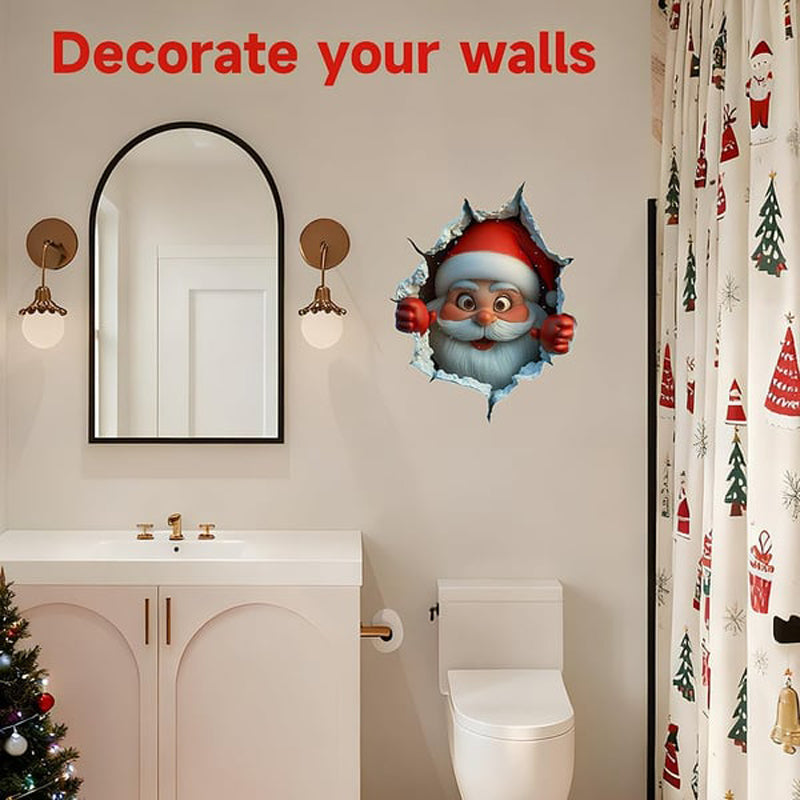 🎄🎁Poznaj Boże Narodzenie 50% ZNIŻKI💥Świąteczna kreatywna naklejka ścienna