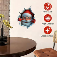🎄🎁Poznaj Boże Narodzenie 50% ZNIŻKI💥Świąteczna kreatywna naklejka ścienna