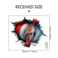 🎄🎁Poznaj Boże Narodzenie 50% ZNIŻKI💥Świąteczna kreatywna naklejka ścienna