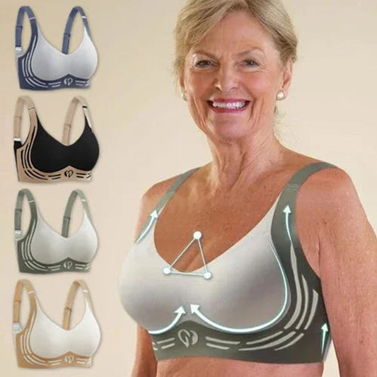 Biustonosz sportowy typu push-up