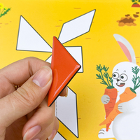 🔥Magnetyczne puzzle 3D Tangram dla dzieci