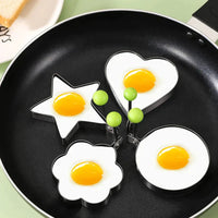 🌟Zestaw foremek do omletów ze stali nierdzewnej (5 sztuk)