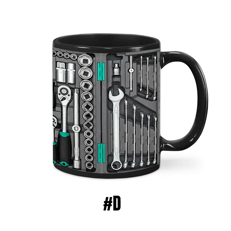 🔨Zestaw narzędzi mechanicznych 3D Kubek do kawy☕