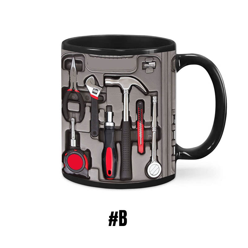 🔨Zestaw narzędzi mechanicznych 3D Kubek do kawy☕