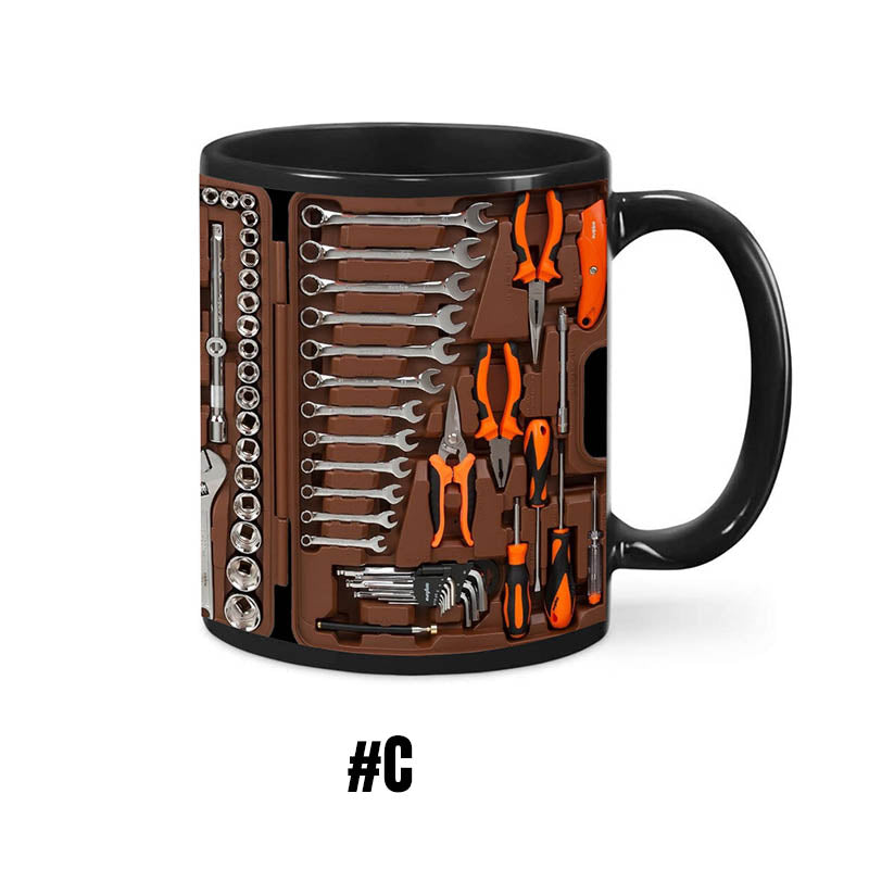 🔨Zestaw narzędzi mechanicznych 3D Kubek do kawy☕