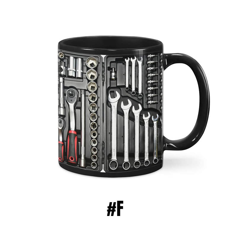 🔨Zestaw narzędzi mechanicznych 3D Kubek do kawy☕