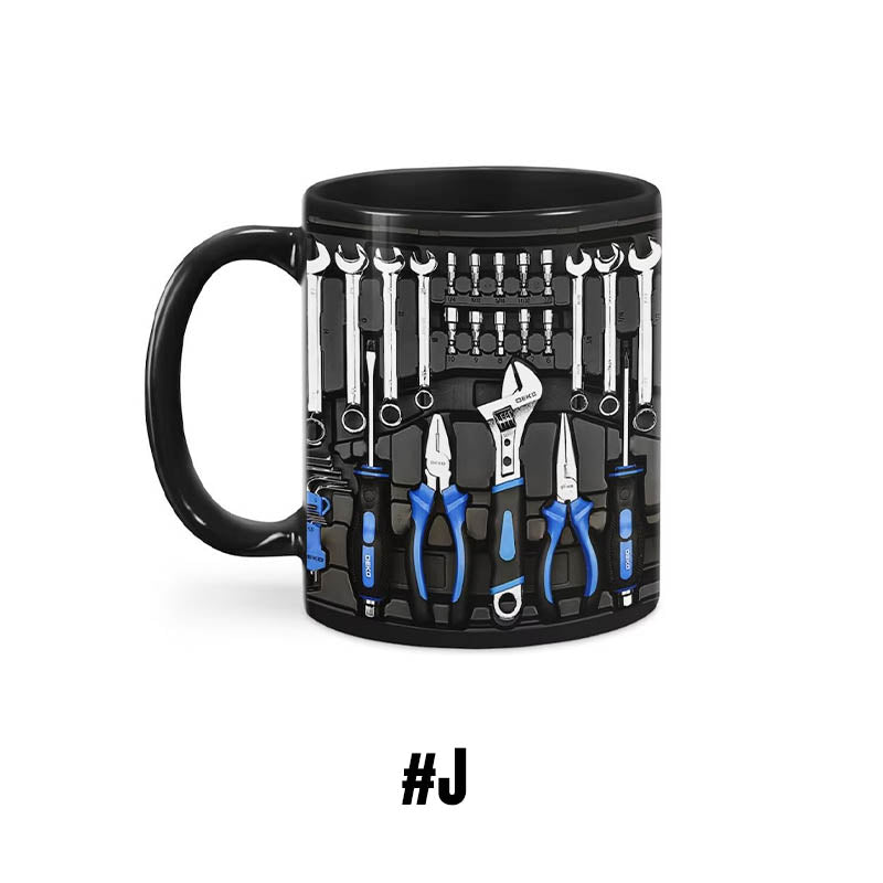🔨Zestaw narzędzi mechanicznych 3D Kubek do kawy☕