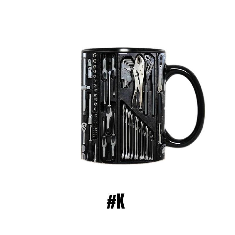 🔨Zestaw narzędzi mechanicznych 3D Kubek do kawy☕