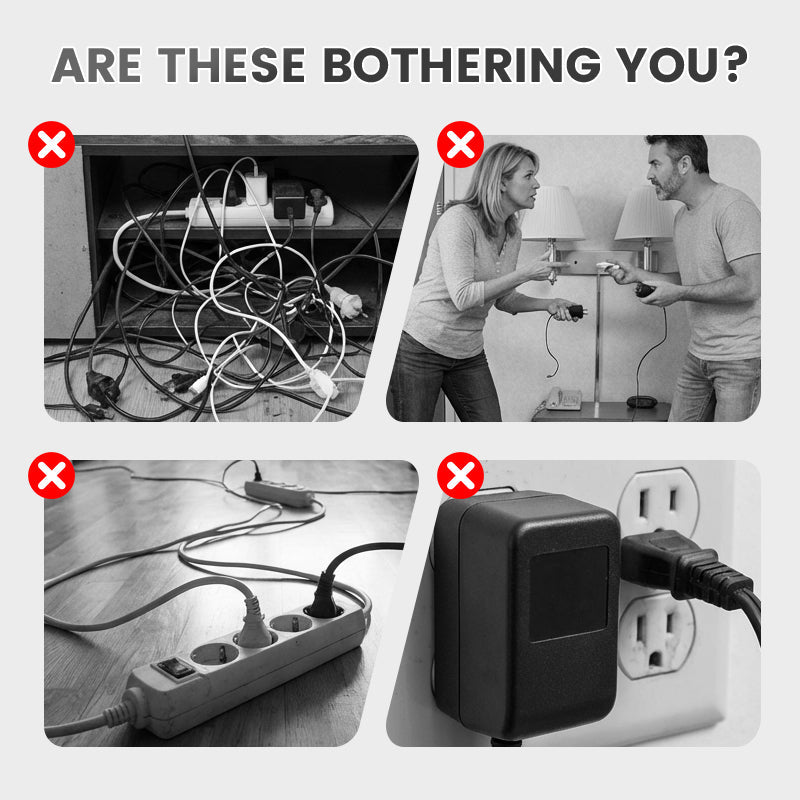 Inteligentna listwa zasilająca z portami USB（Wtyczka Unii Europejskiej）