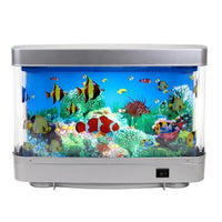 🎁Idealny prezent – lampka akwariowa z tropikalnymi rybkami (sztucznymi) 🐠