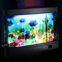 🎁Idealny prezent – lampka akwariowa z tropikalnymi rybkami (sztucznymi) 🐠