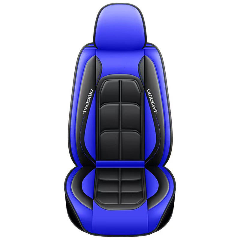Uniwersalne pokrowce na siedzenia ze skóry PU, komplet przedni, dla sedanów, SUV-ów i ciężarówek 🚗💺✨