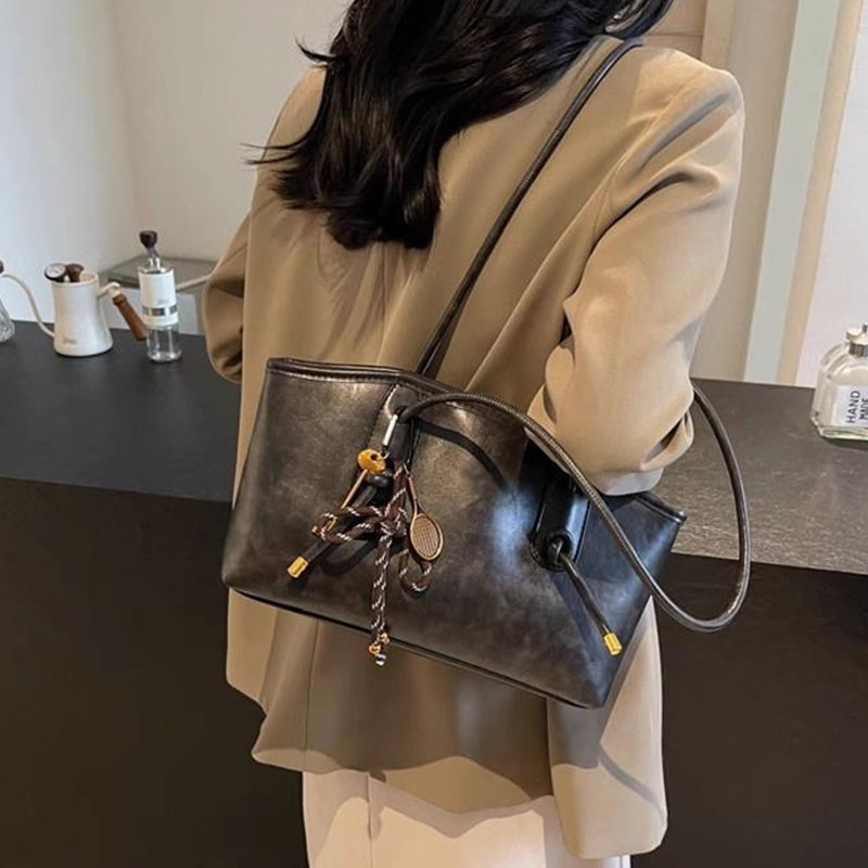 ✨👜Wintage torebka na ramię z PU skaju dla kobiet 👛