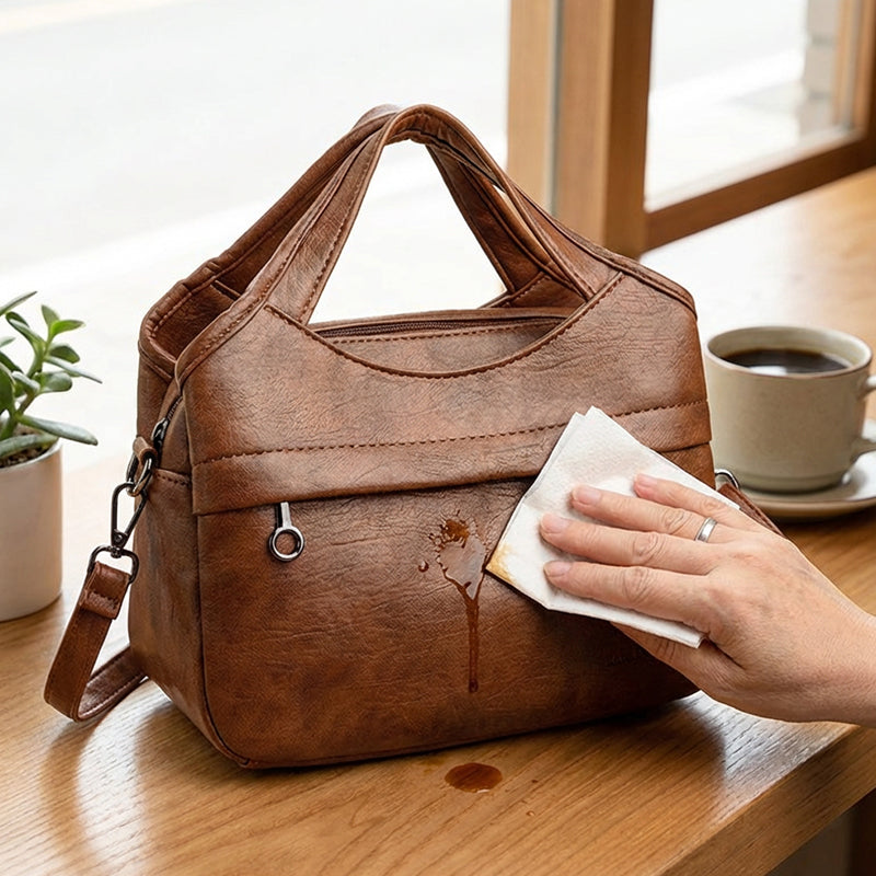 👜Damską torebkę crossbody z miękkiej syntetycznej skóry