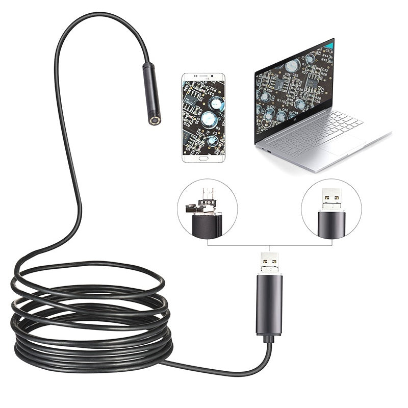 🔍 ENDOSKOP PRZEMYSŁOWY USB – OGLĄDAJ WSZYSTKIE TRUDNO DOPEŁNIALNE MIEJSCA! ✨