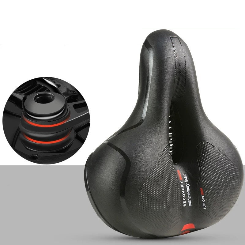Ergonomiczne, oddychające siodełko rowerowe z pianką z pamięcią kształtu