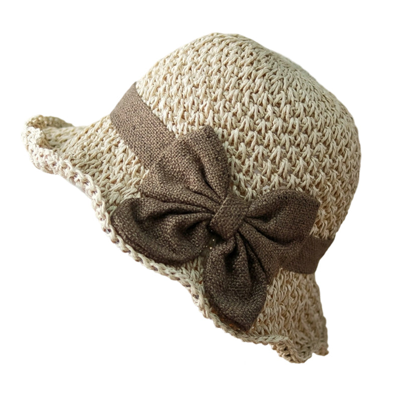 📢 50% TANIEJ! 🏖️👒 Elegancki Słomkowy Kapelusz z Plecionym Brzegiem i Kokardką – Twój letni must-have na plażę i słoneczne dni! ☀️🌊